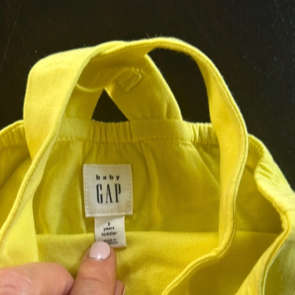 GAP kids Yellow Halter A-Line Sundress Casual